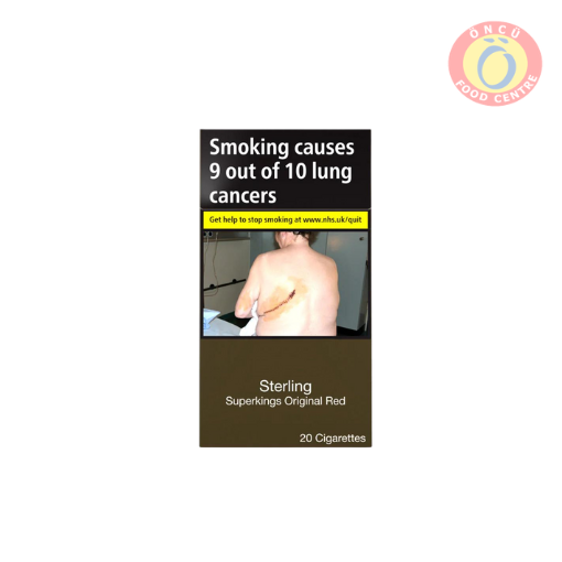 Picture of Sterling Superking Original RED 20 Cigarettes