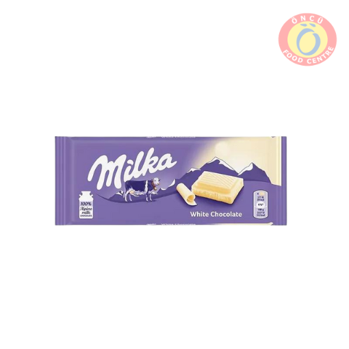 Picture of Milka White Chocolate 100g