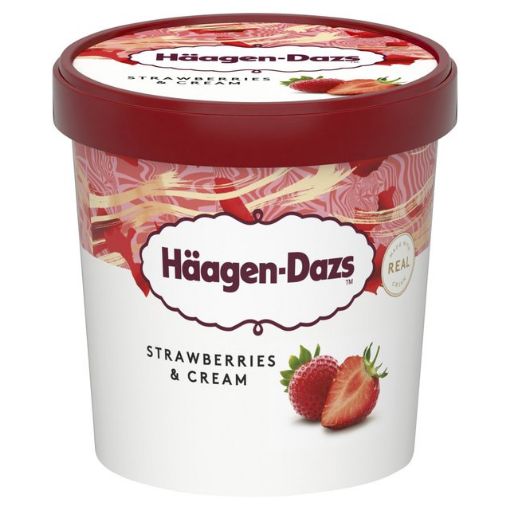 Picture of HAAGEN DAZS STRAWBERRY &CREAM