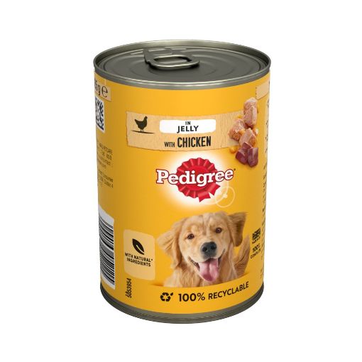 Picture of PEDIGREE JELLY CHICKEN 385G CAN