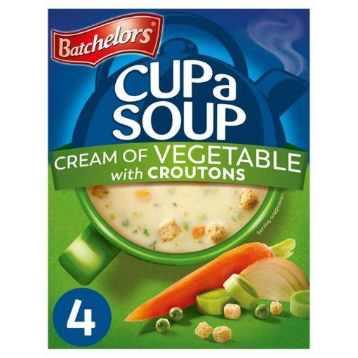 Picture of Batchelors Cup a Soup Cream of Vegetable 4