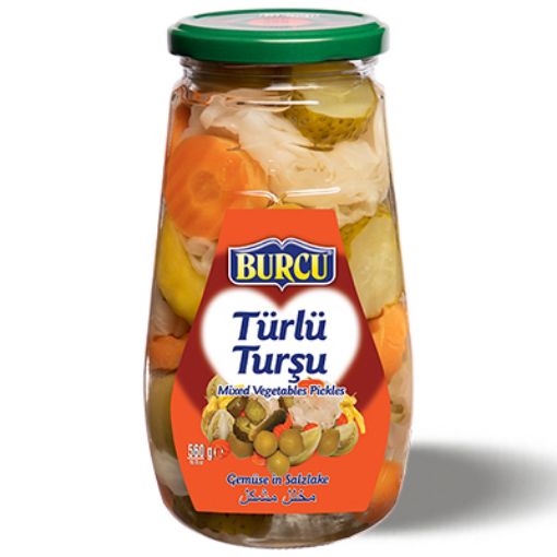 Picture of BurcuMixed Vegetable Pickles (580g)