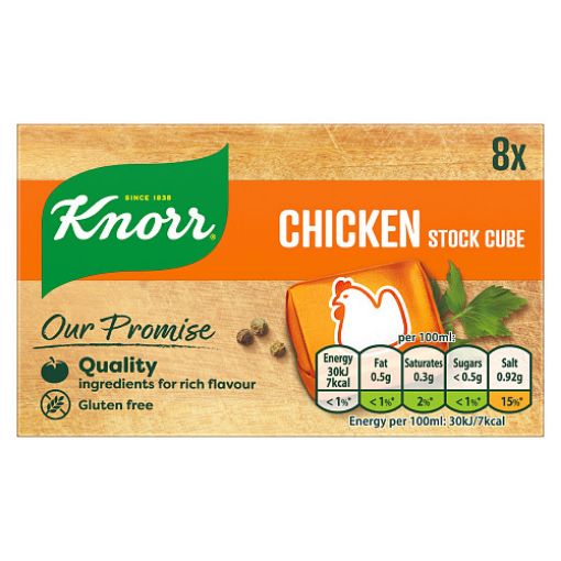 Picture of KNORR CHICKEN STOCK CUBE 8X