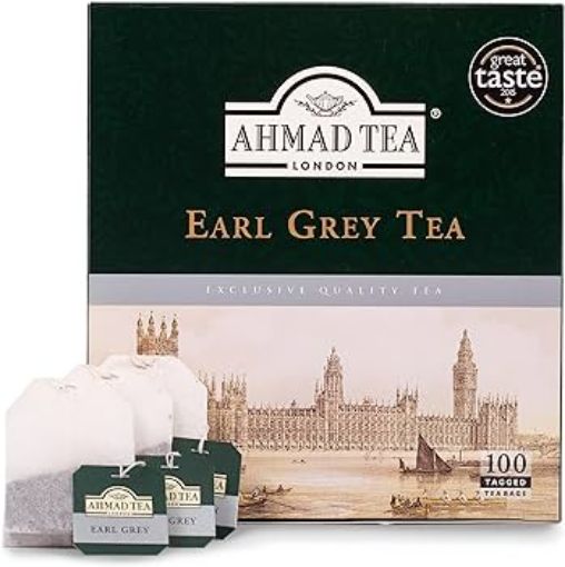 Picture of Ahmad Tea Earl Grey Tea 100 Tea Bags