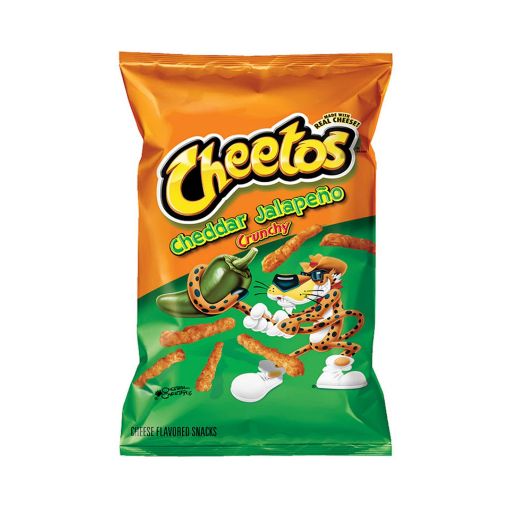 Picture of Cheetos Cheddar Jalapeno Crunchy (226g)